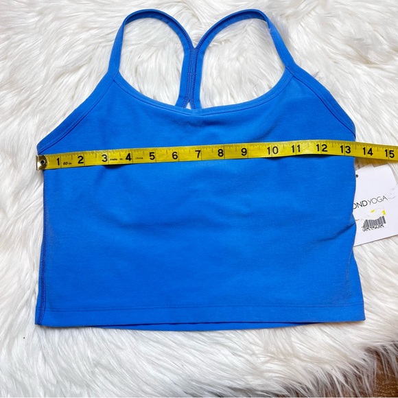 BEYOND YOGA Spacedye Slim Racerback Cropped Tank Top. Size Small. New With Tags. - Picture 8 of 11